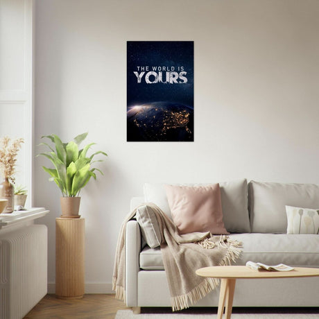 Da Vinci Motivational Art - Brushed Aluminum Print - 60x90 cm / 24x36″ - 