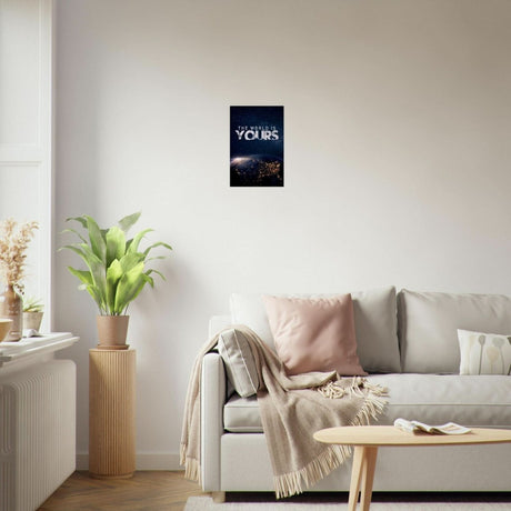 Da Vinci Motivational Art - Brushed Aluminum Print - 30x45 cm / 12x18″ - 