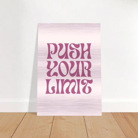 Da Vinci Motivational Minimalist Art - Brushed Aluminum Print - 70x100 cm / 28x40″ - 