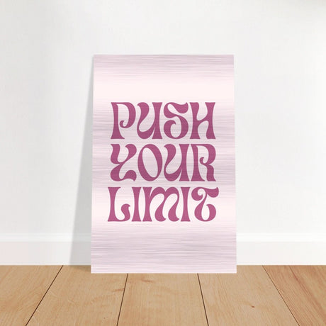 Da Vinci Motivational Minimalist Art - Brushed Aluminum Print - 30x45 cm / 12x18″ - 