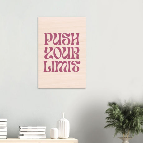 Da Vinci Motivational Minimalist Art - Wood Prints - 50x75 cm / 20x30″ - 20 mm