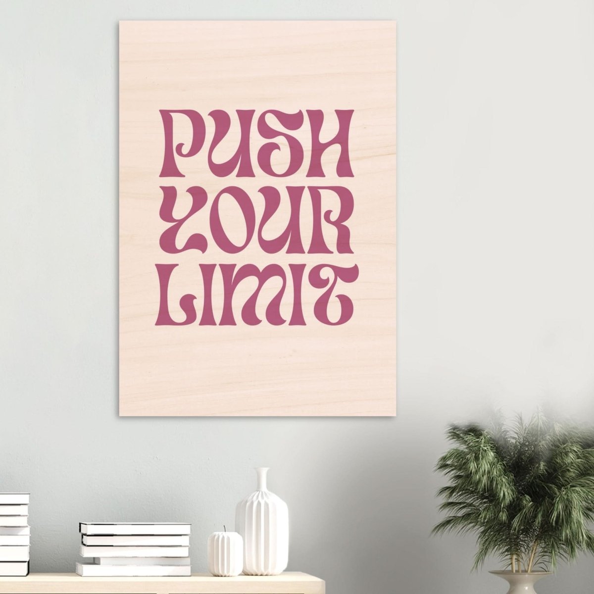 Da Vinci Motivational Minimalist Art - Wood Prints - 70x100 cm / 28x40″ - 10 mm