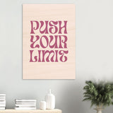 Da Vinci Motivational Minimalist Art - Wood Prints - 70x100 cm / 28x40″ - 10 mm