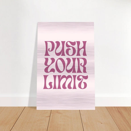 Da Vinci Motivational Minimalist Art - Brushed Aluminum Print - 40x60 cm / 16x24″ - 