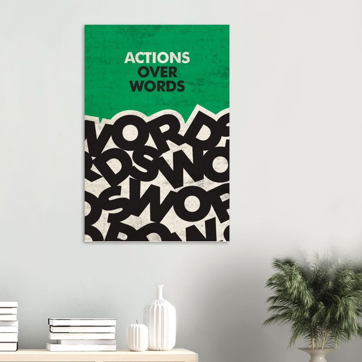 Da Vinci Motivational Wall art | Actions - Wood Prints - 60x90 cm / 24x36″ - 20 mm