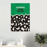 Da Vinci Motivational Wall art | Actions - Wood Prints - 60x90 cm / 24x36″ - 10 mm