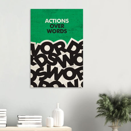 Da Vinci Motivational Wall art | Actions - Wood Prints - 60x90 cm / 24x36″ - 10 mm