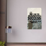 Da Vinci Motivational Wall art | Consistency - Acrylic Print - 60x90 cm / 24x36″ - 