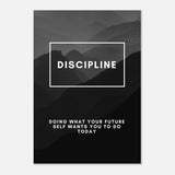 Da Vinci Motivational Wall Art | Discipline - Aluminum Print - 70x100 cm / 28x40″ - 