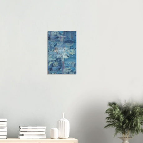 Da Vinci Motivational Wall Art | Dreams - Wood Prints - 30x45 cm / 12x18″ - 20 mm