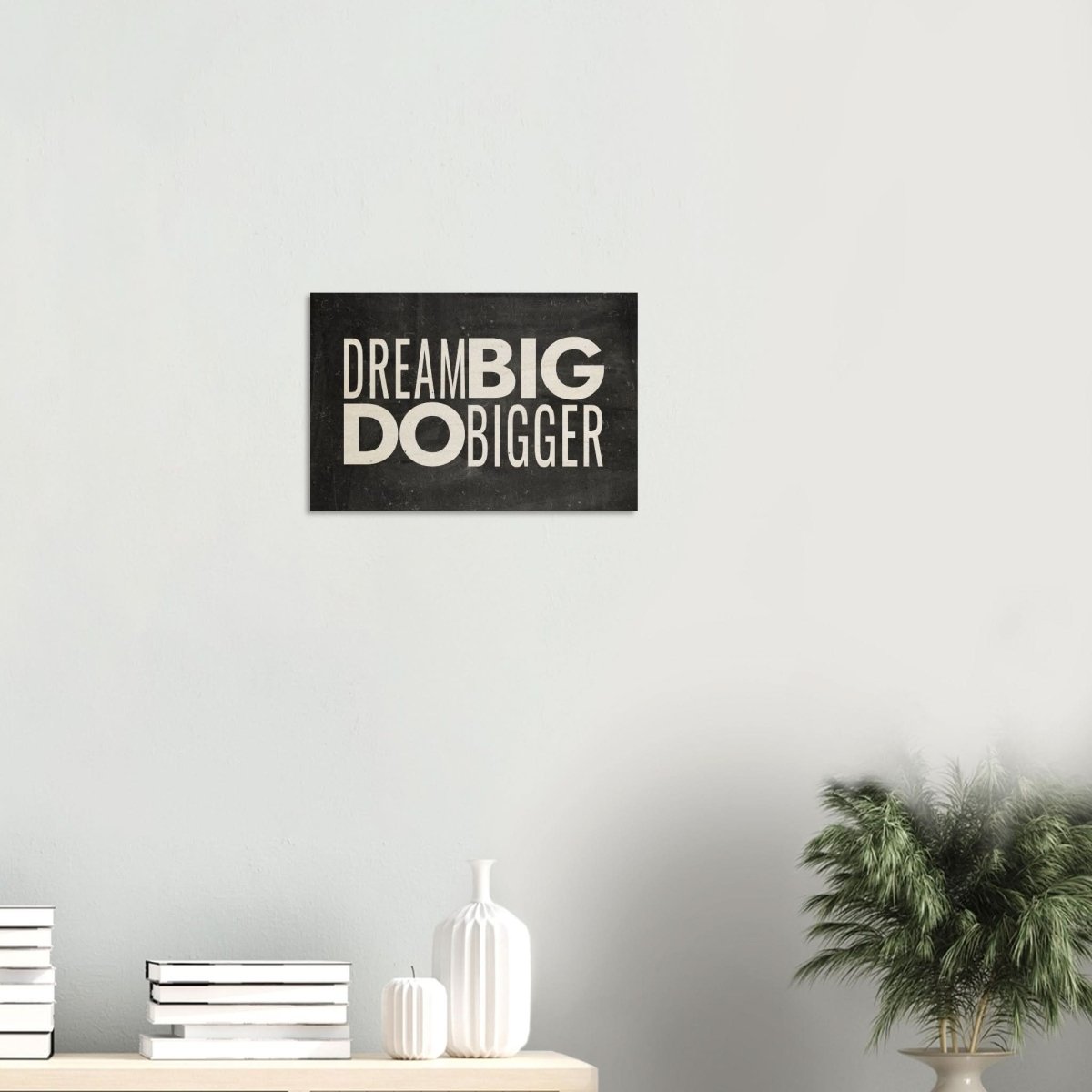 Da Vinci Motivational Wall Art | Dream - Wood Prints - 30x45 cm / 12x18″ - 10 mm