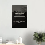 Da Vinci Motivational Wall Art | Execution - Wood Prints - 50x75 cm / 20x30″ - 10 mm