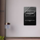 Da Vinci Motivational Wall Art | Execution - Acrylic Print - 60x90 cm / 24x36″ - 