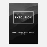 Da Vinci Motivational Wall Art | Execution - Aluminum Print - 70x100 cm / 28x40″ - 