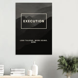 Da Vinci Motivational Wall Art | Execution - Wood Prints - 70x100 cm / 28x40″ - 20 mm