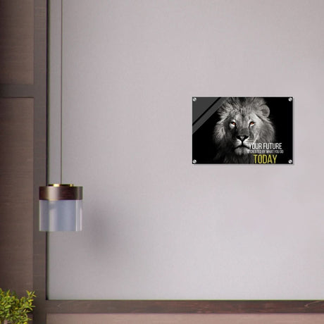 Da Vinci Motivational Wall Art | Future - Acrylic Print - 40x60 cm / 16x24″ - 