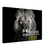 Da Vinci Motivational Wall Art | Future - Canvas - 40x60 cm / 16x24″ - Thick