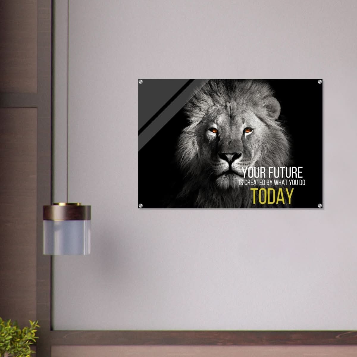 Da Vinci Motivational Wall Art | Future - Acrylic Print - 70x100 cm / 28x40″ - 