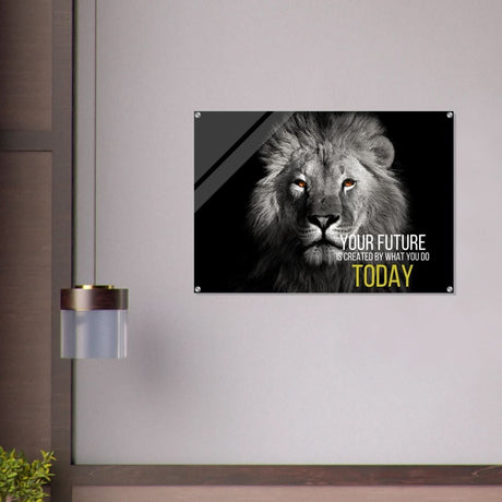 Da Vinci Motivational Wall Art | Future - Acrylic Print - 70x100 cm / 28x40″ - 