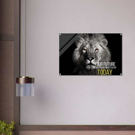 Da Vinci Motivational Wall Art | Future - Acrylic Print - 60x90 cm / 24x36″ - 