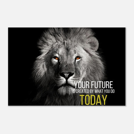Da Vinci Motivational Wall Art | Future - Aluminum Print - 30x45 cm / 12x18″ - 