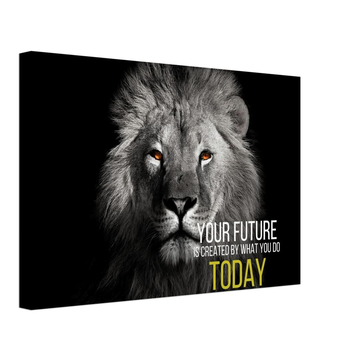 Da Vinci Motivational Wall Art | Future - Canvas - 30x45 cm / 12x18″ - Slim