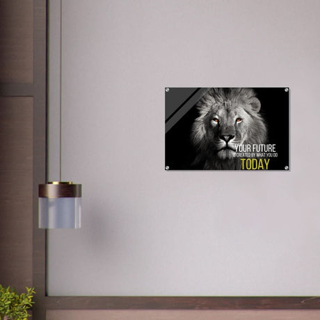 Da Vinci Motivational Wall Art | Future - Acrylic Print - 50x75 cm / 20x30″ - 