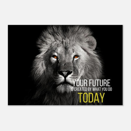 Da Vinci Motivational Wall Art | Future - Aluminum Print - 70x100 cm / 28x40″ - 