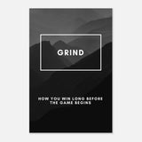 Da Vinci Motivational Wall Art | Grind - Aluminum Print - 50x75 cm / 20x30″ - 