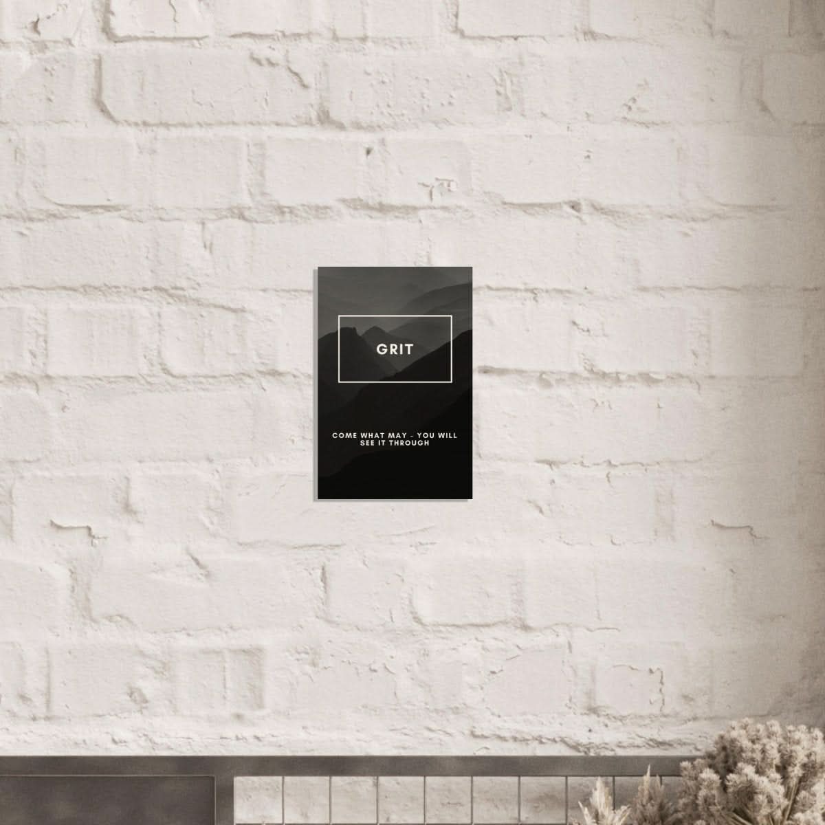 Da Vinci Motivational Wall Art | Grit - Wood Prints - 30x45 cm / 12x18″ - 20 mm