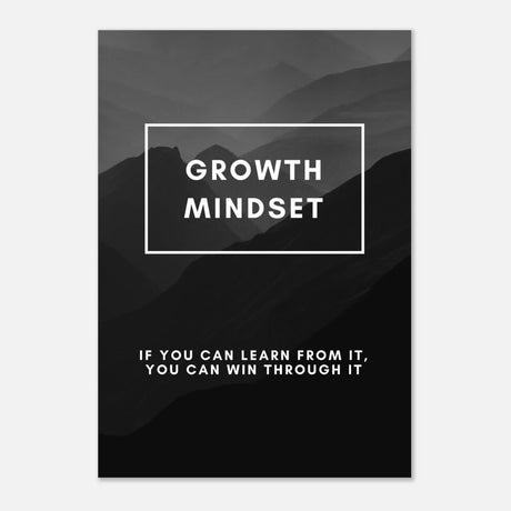 Da Vinci Motivational Wall Art | Growth Mindset - Aluminum Print - 70x100 cm / 28x40″ - 