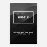 Da Vinci Motivational Wall Art | Hustle - Aluminum Print - 60x90 cm / 24x36″ - 