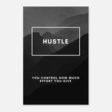 Da Vinci Motivational Wall Art | Hustle - Aluminum Print - 40x60 cm / 16x24″ - 