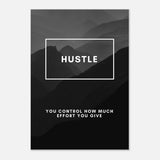 Da Vinci Motivational Wall Art | Hustle - Aluminum Print - 70x100 cm / 28x40″ - 