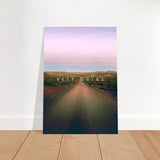 Da Vinci Motivational Wall Art | Keep Going - Brushed Aluminum Print - 70x100 cm / 28x40″ - 