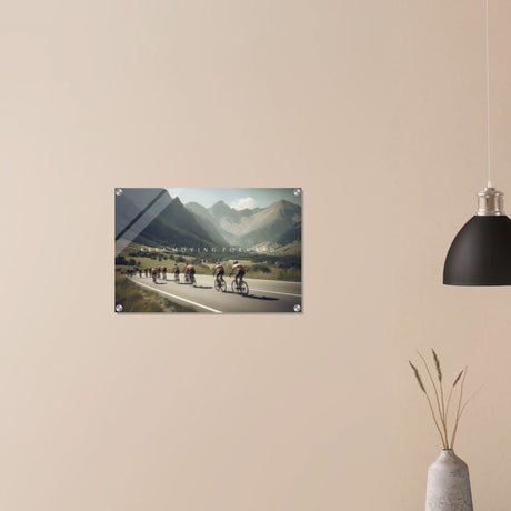 Da Vinci Motivational Wall Art | Keep Moving - Acrylic Print - 40x60 cm / 16x24″ - 