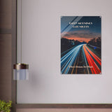 Da Vinci Motivational Wall art | Late Nights - Acrylic Print - 70x100 cm / 28x40″ - 