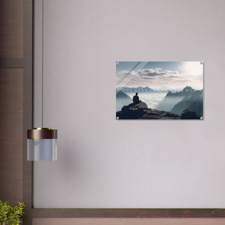 Da Vinci Motivational Wall art | Long Way - Acrylic Print - 50x75 cm / 20x30″ - 