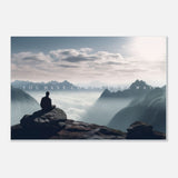 Da Vinci Motivational Wall art | Long Way - Aluminum Print - 30x45 cm / 12x18″ - 