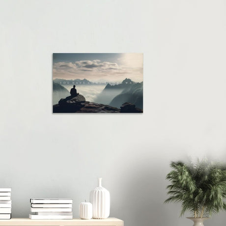Da Vinci Motivational Wall art | Long Way - Wood Prints - 40x60 cm / 16x24″ - 20 mm