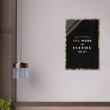 Da Vinci Motivational Wall Art | Luckier - Acrylic Print - 60x90 cm / 24x36″ - 
