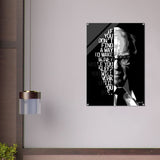 Da Vinci Motivational Wall art | Make Money | Warren Buffett - Acrylic Print - 70x100 cm / 28x40″ - 