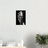 Da Vinci Motivational Wall art | Make Money | Warren Buffett - Wood Prints - 30x45 cm / 12x18″ - 20 mm
