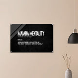 Da Vinci Motivational Wall Art | Mamba Mentality - Acrylic Print - 60x90 cm / 24x36″ - 