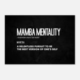 Da Vinci Motivational Wall Art | Mamba Mentality - Aluminum Print - 70x100 cm / 28x40″ - 