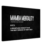 Da Vinci Motivational Wall Art | Mamba Mentality - Canvas - 50x75 cm / 20x30″ - Slim