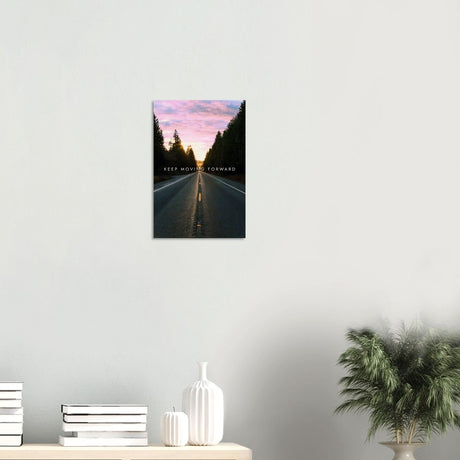 Da Vinci Motivational Wall Art | Move Forward - Wood Prints - 30x45 cm / 12x18″ - 10 mm