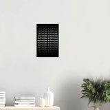 Da Vinci Motivational Wall art | Outwork Everyone - Wood Prints - 30x45 cm / 12x18″ - 20 mm