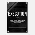 Da Vinci Motivational Wall art Print | Execution - Acrylic Print - 30x45 cm / 12x18″ - 