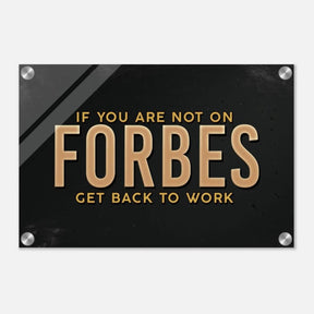 Da Vinci Motivational Wall art Print | Forbes - Acrylic Print - 30x45 cm / 12x18″ - 